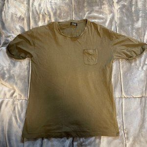 Zara Army Green Tee Mens Medium
